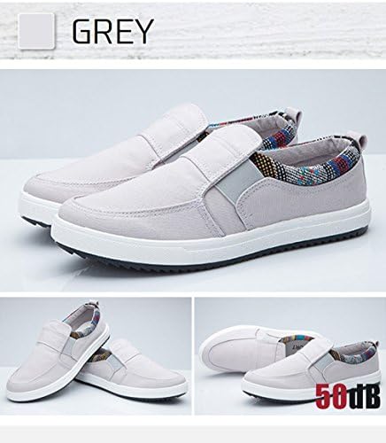 50db カジュアル スニーカー スリッポン ネイティブ柄 刺繍 5色展開 黒 灰 茶 ネイビー 白 B076b9m9tk 1 290円 大人気 New Arrival 最安値挑戦 年中無休 高品質 通販