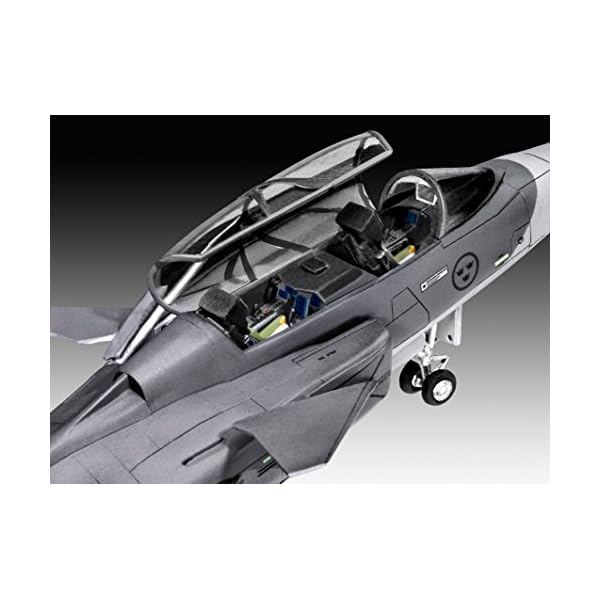 Revell Modellbausatz Flugzeug 1:72 - Saab JAS-39D Gripen TwinSeater im Maßstab 1:72, Level 3, originalgetreue… – Bild 5