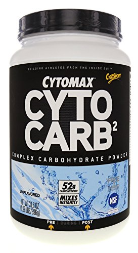CytoSport CytoCarb 2, 100% Complex Carbohydrate Powder, 1.98 lbs. (Pack of 4)