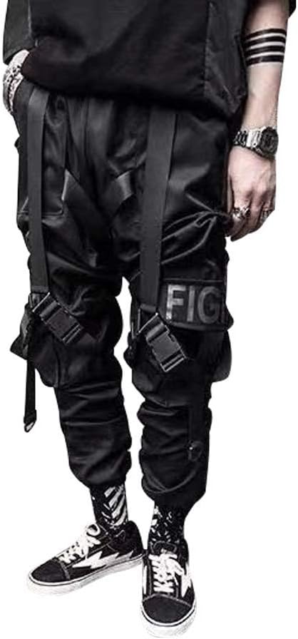2020 Spring Men's Hiphop Punk Jogger Sport Harem Pants Cargo Pants