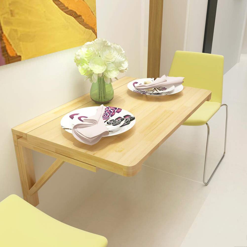 Tamaño : 50x30cm Color: Naturales mesas Plegables Mesa de Comedor y