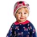 Knitwits Pink R2D2 Crochet Beanie (Small)