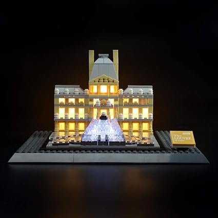 Amazon.com: LIGHTAILING Light Set for (Architecture Louvre) Building Blocks Model - Led Light kit Compatible with Lego 21024(NOT Included The Model): Toys \u0026 Games