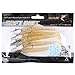 Goture Lead Head Jigs Soft Fishing Lures with Hook Sinking Swimbaits for Saltwater and Freshwater (Pack of 5)