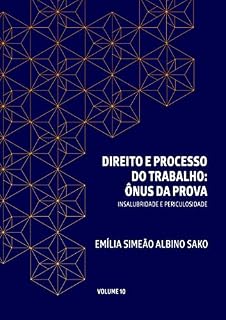 Livro DIREITO E PROCESSO DO TRABALHO: ÔNUS DA PROVA: INSALUBRIDADE E PERICULOSIDADE