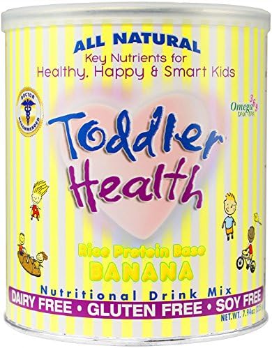 Toddler Health 10 Servings Nutritional Drink Mix, Rice Banana, 7.94 Ounce