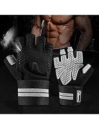 RIGWARL Workout Gloves for Women Men Weight Lifting Gloves with Wrist Support for Fitness Exercise, Climbing, Boating, Dumbbells, Crossfit