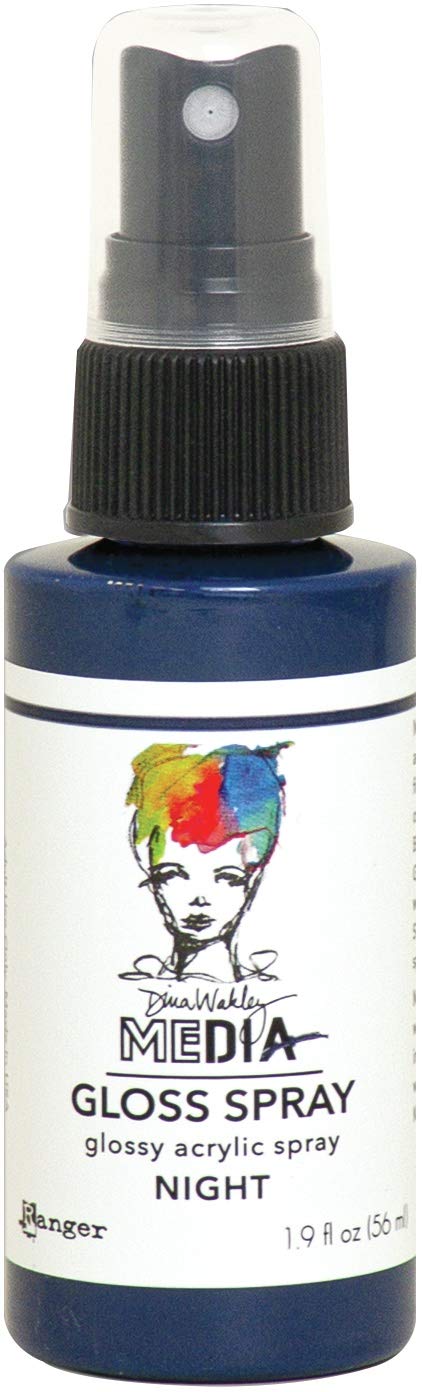 Ranger - Dina Wakley Media Gloss Sprays - Night