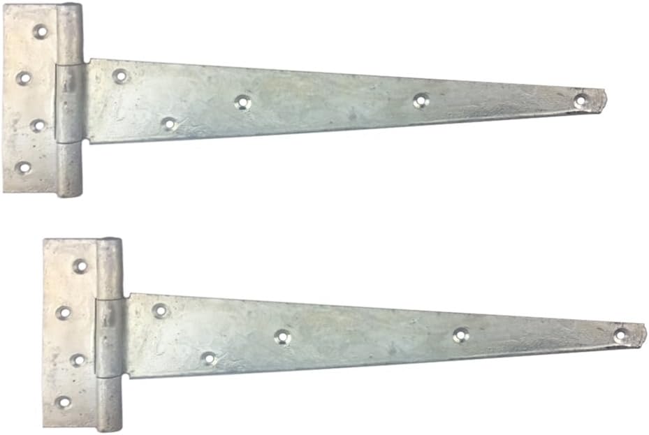 Securit Heavy Duty Galvanised Tee Hinge Pair 400mm Amazon.co.uk DIY