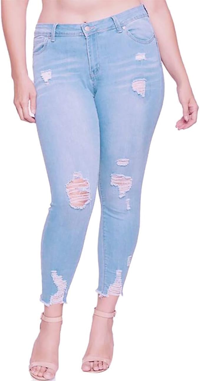 high waisted comfy jeans