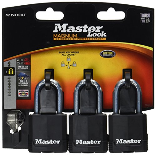 Master Lock M115XTRILF Magnum Keyed Padlock