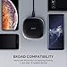 AUKEY USB C Wireless Charger, 10W Qi Fast Wireless Charging Pad Compatible Samsung S9 / S9+ / S8 / Note9 / Note8, iPhone Xs/XS Max/XR/X / 8/8 Plus, and Other Qi-Enabled Devices