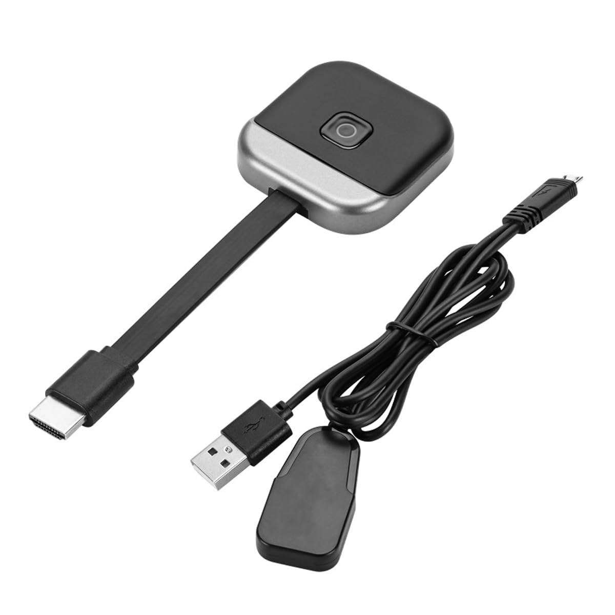 VOANZO Wireless HDMI Adapter Dongle for TV 4K Full HD Miracast Streaming Videos Screen from Android Windows Mac OS Laptop Phone Tablet PC to HDTV Monitor Projector