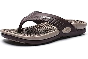 DSLED Massage Flip Flops for Men & Women, Acupressure Sandals Massage Slippers, Relief Plantar Fasciitis Heel Arch Arthritis Pain