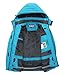 Ubon Women's Winter Waterproof Ski Jacket Windproof Hooded Snow Jacket Outdoor Wear(Blue,US M)