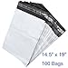 BESTEASY 14.5 x 19 White Poly Mailers Shipping Mailing Envelopes Bags (10)