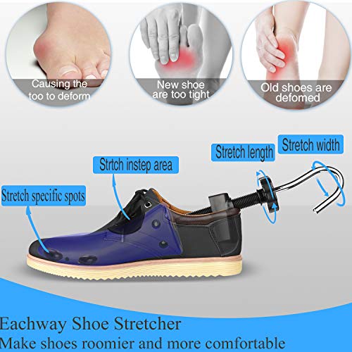 eachway Shoe Stretcher Shoe Trees,Adjustable Length Width for