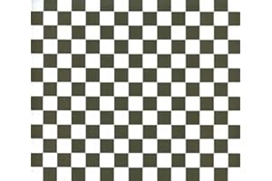 BLUE FEATHER PRODUCTS, INC. 12x12 Paper - Black/White Checkered 6 Sheets