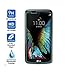 TANTEK [2-Pack Screen Protector for LG K10,Tempered Glass Film,Ultra Clear,Anti Scratch,Bubble Free,Case Friendly