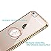 Finger Ring Stand,uCOLOR 360° Rotation Cell Phone Grip Mount Kickstand Holder for Smartphones and Tablet (Rose Gold Marble)
