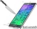 Galaxy Alpha Screen Protector, PThink Premium Tempered Glass Screen Protector for Samsung Galaxy Alpha with 9H Hardness/Anti-scratch/Fingerprint resistant (Samsung Galaxy Alpha)