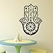 BIBITIME Wall Decal Vinyl Sticker Decals Hamsa Hand Eye Indian Yoga Buddha Menhdi Ganesh Fatima Namaste
