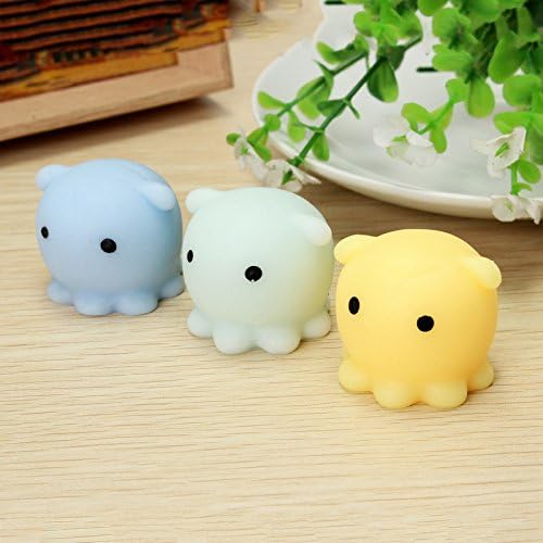 Octopus Squishy Squeeze Toy Cute Healing Toy Kawaii Collection Stress Reliever Gift Decor by TriggerVloz