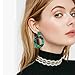 Statement Earrings for Women Handmade Bohemian Lightweight Dangle Fashion Cute