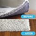 Non Slip Rug Pad Grippers Carpet Gripper Double Sided Anti Slip Adhesive Carpet Tape Runner Grippers for Furniture Hallway Small Pads Rugies for Hardwood Floors Non Skid Area Corners