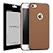 iPhone 7 Case, Yihailu Smoothly Rock Sand Matte Shield Hard Cover Skin Shockproof Ultra Thin Slim Full Body Protective Scratch Resistant Slip iPhone7 Cover (Frosted Brown)