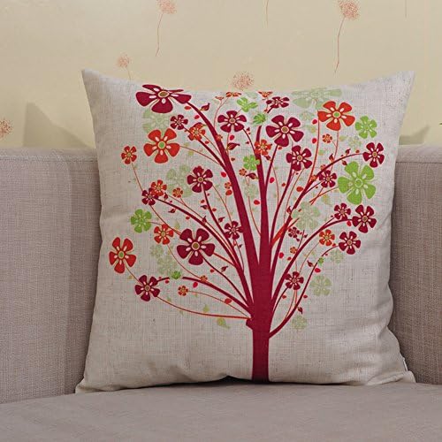 [More colors]/Pastoral style pillow/ cotton and linen cushion/Sofa bed hug pillowcase-W 45x45cm(18x18inch)