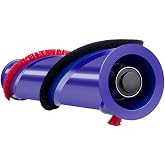 Roller Brush Roll Bar Replacement for Dyson V6 (4 Prong Drive &amp; No Screw) | For Older V7 Models (Not for V7 Motorhead) Cordless Cleaner Part, 966821-01, 966084-01.(4.5cm Diameter)