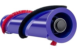 Odashen Roller Brush Roll Bar Replacement for Dyson V6, Older V7 Models Cordless Cleaner Part (4 Prong Drive & No Screw), 966821-01, 966084-01.(4.5cm Diameter)
