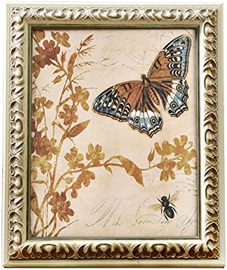 Machan 8x10 Photo/Picture Frame , Art Home Decor Solid Wooden Wedding with Stand and Hanging Hooks