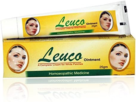 white spots on face ointment