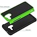 Alcatel Onetouch Pixi Glory Case, Alcatel One Touch Flint Case, Alcatel Fierce XL Case, CoverON [HexaGuard Series] Slim Hybrid Hard Phone Cover Case for Alcatel One Touch Fierce XL Neon Green