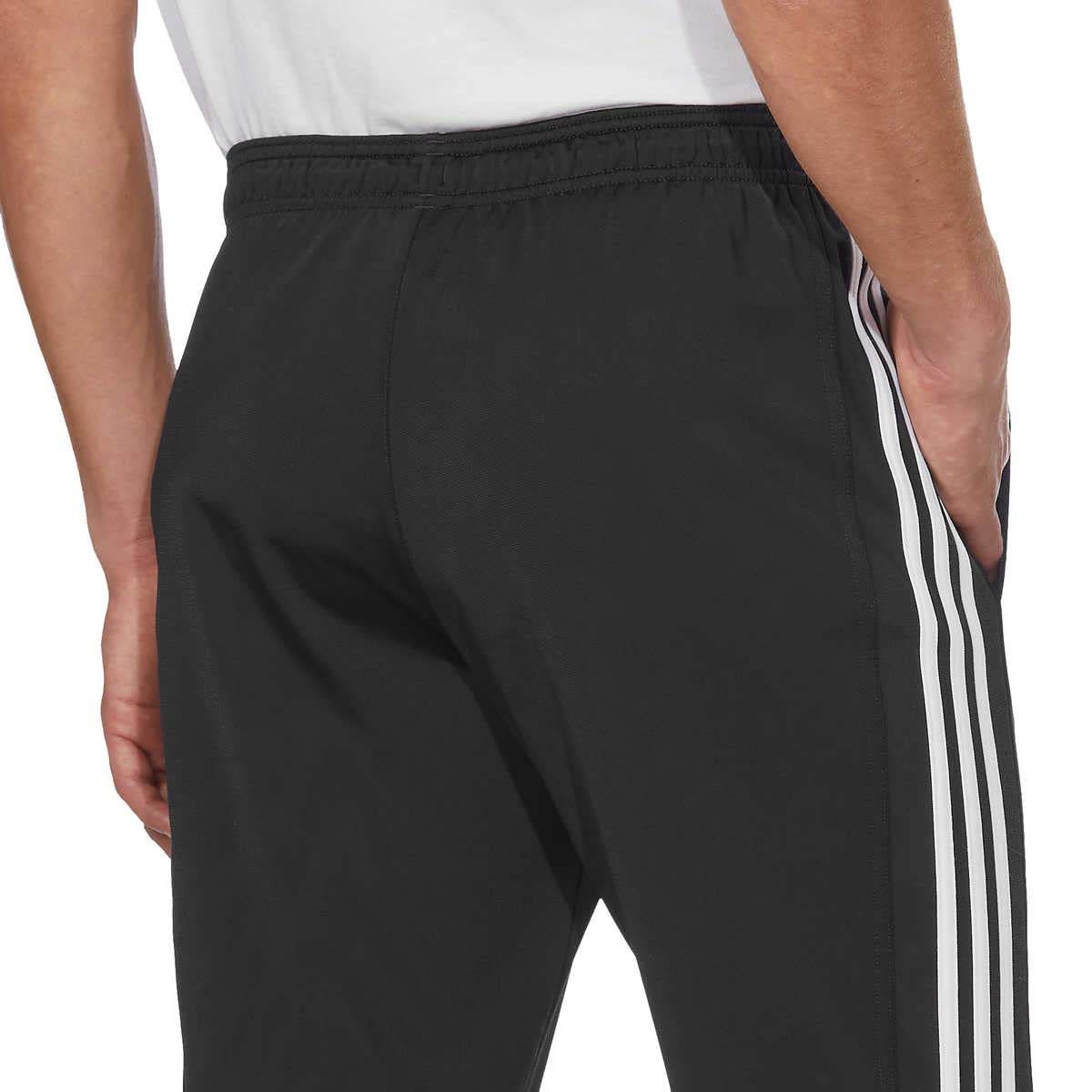 adidas men's essentials tricot zipper pants