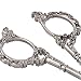 Souarts Antique Silver Color Vintage European Style Classic Precision Straight Sewing Scissors