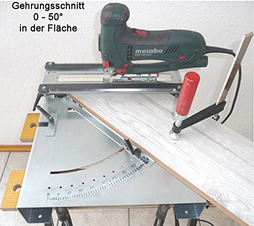 Sägetisch Trenn-Biber 012LK -1 + Sägeblätter von Metabo Bosch Makita +1 langes T-Schaft Stichsägeblätter für Stichsägen… – Bild 7
