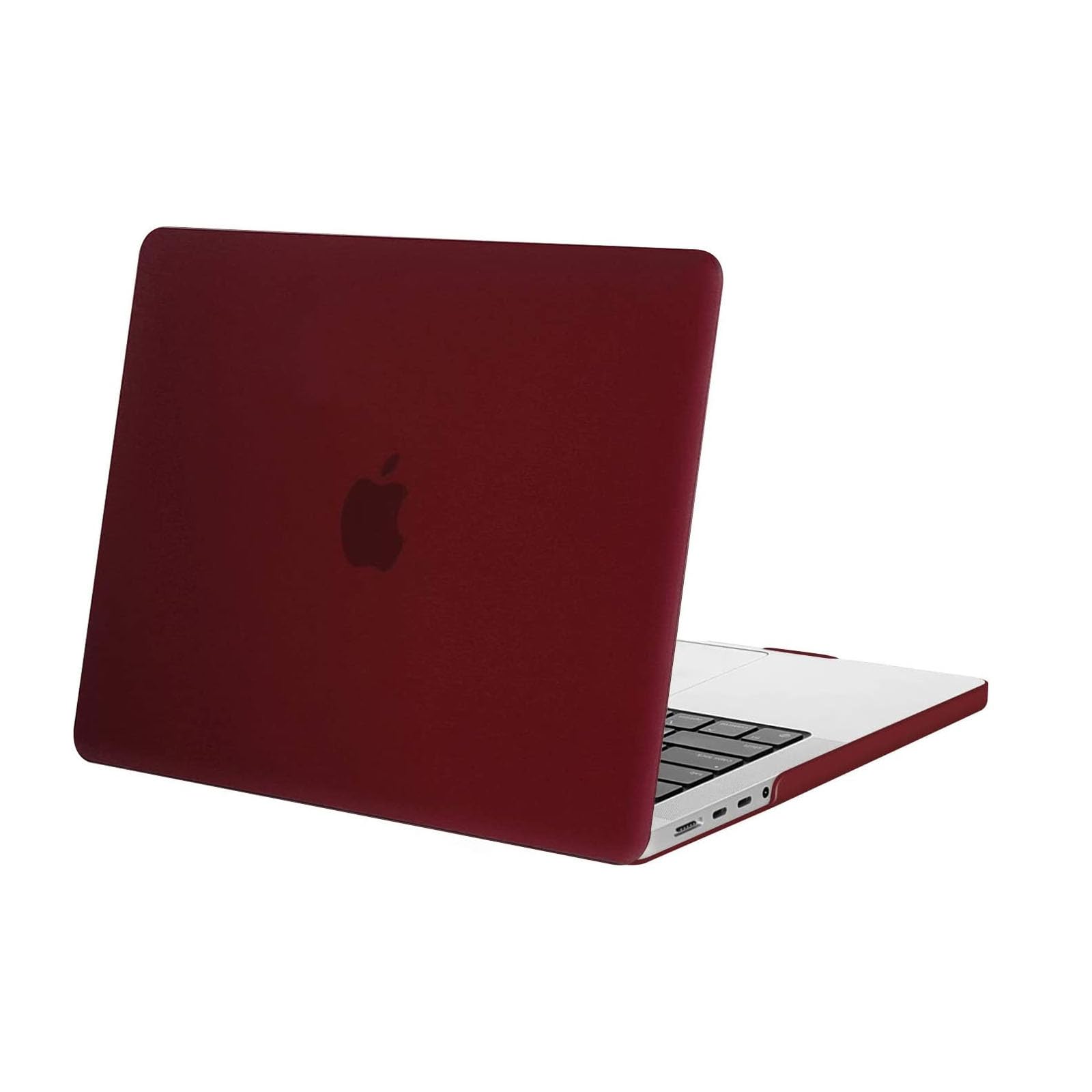 MOSISO Compatible with MacBook Pro 14 inch Case 2026 2025-2021 M5 M4 M3 M2 M1 A3434 A3112 A3185 A3401 A2918 A2992 A2779 A2442 Touch ID, Protective Plastic Hard Shell Cover, Marsala Red