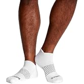 BOMBAS Men's Originals Ankle Socks White Large (4 Pair)