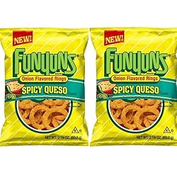 New Funyuns Spicy Queso Onion Flavored Rings