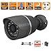 HOSAFE 1MB1G HD IP Camera Outdoor 720P Night Vision ONVIF, Working With Foscam IP Camera Software Blue Iris iSpy IP Camera DVR(Grey)