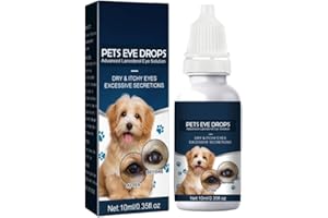10ml Tears Stain Removing Treatment General Herbal Tear Stains Washing Drops for White Fur Dog and Cat