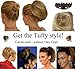 Short Pony Rabbits Tail 'Tuft' Clip in Hair Extension (23 Salt and Pepper Mix) Synthetic