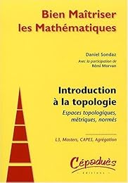 Introduction à la topologie