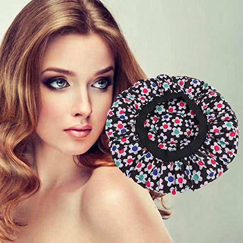 Lesgos Deep Conditioning Heat Cap, Cordless Microwavable Heat Cap for Deep Conditioning Hair Therapy Thermal Spa Hair Steamer Treatment Cap