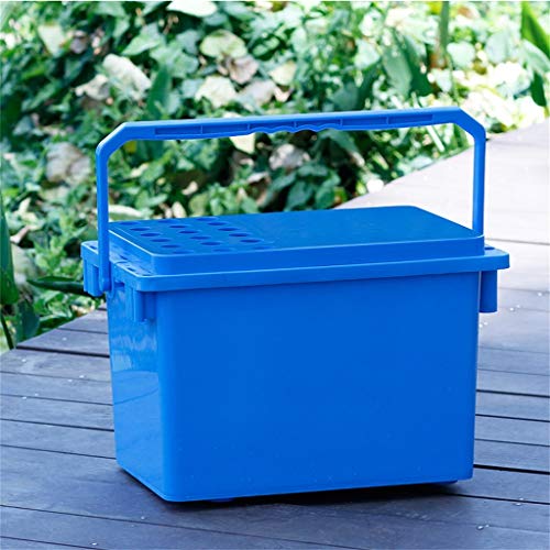 BYDBNR Angelkasten, Multifunktionsfischereimer PP Angelzubehör Aufbewahrungsbox – Bild 3