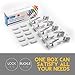 Cabinet Locks, Baby Proofing Child Safety Cabinets Locks 10 Packs, Easy Installing Safety Drawer Locks -No Need Tools Drilling Measuring for Drawers, Cabinets, Closets