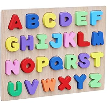Timy Wooden Alphabet Puzzle Board
